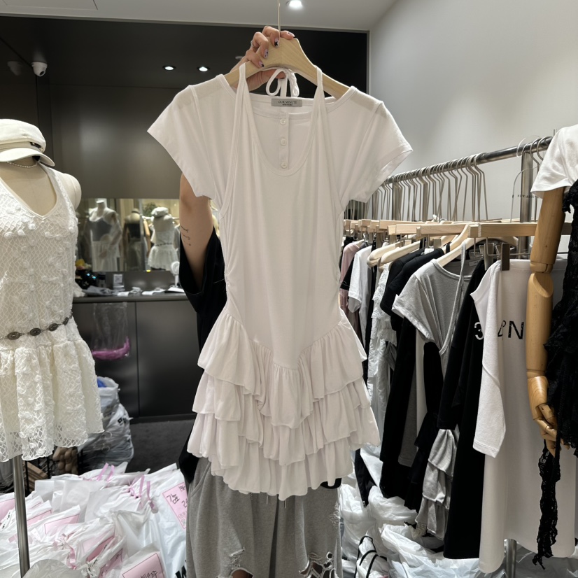 OUR MINUTE東大門㊣直郵女士新品時尚休閑人氣職業推薦連衣裙OUR MINUTE連衣裙圖色1