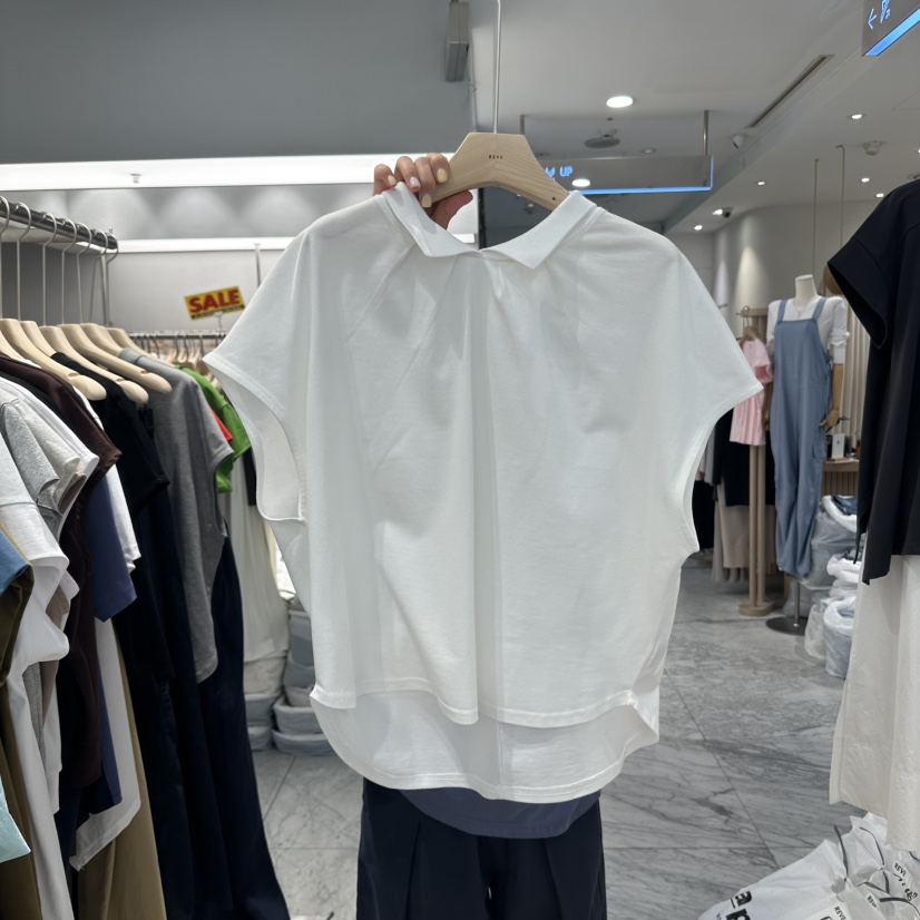 REVE-L東大門㊣實拍女裝新品真品熱賣人氣推薦休閑襯衫蕾絲衫REVE-L襯衫/蕾絲衫