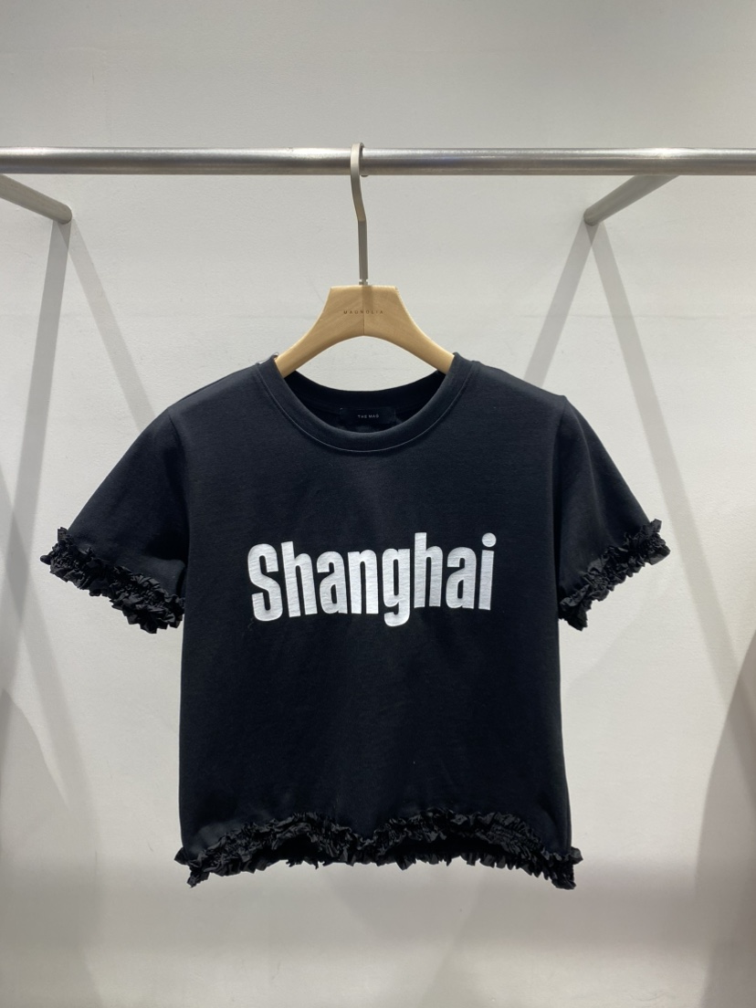 MAGNOLIA36-L東大門㊣實拍女裝新款推薦休閑人氣職業25春夏T恤MAGNOLIA36-LT恤圖色2