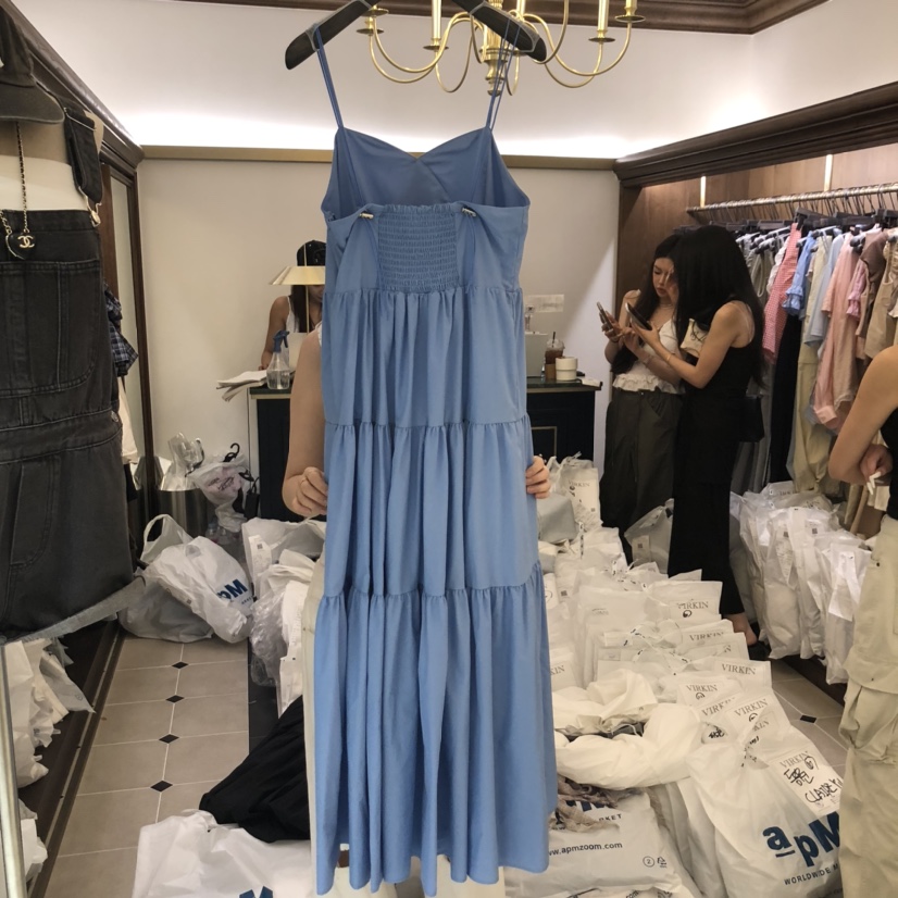 VIRKIN東大門㊣實拍女士新款時尚25春夏職業熱賣人氣連衣裙VIRKIN連衣裙