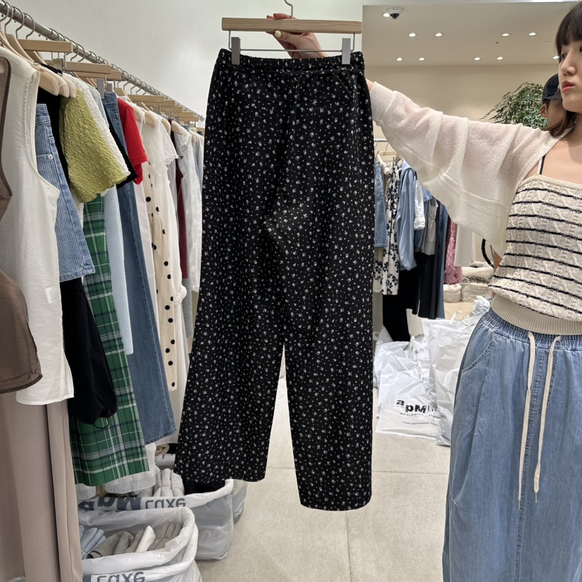 GRACIA東大門㊣實拍女裝新品休閑真品職業推薦25春夏休閑褲GRACIA休閑褲