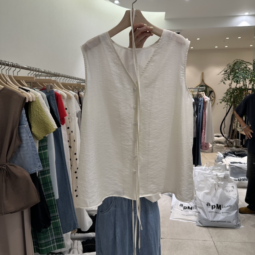 GRACIA東大門㊣直郵女士新款真品職業熱賣時尚吊帶背心含腰繩GRACIA吊帶/背心圖色2
