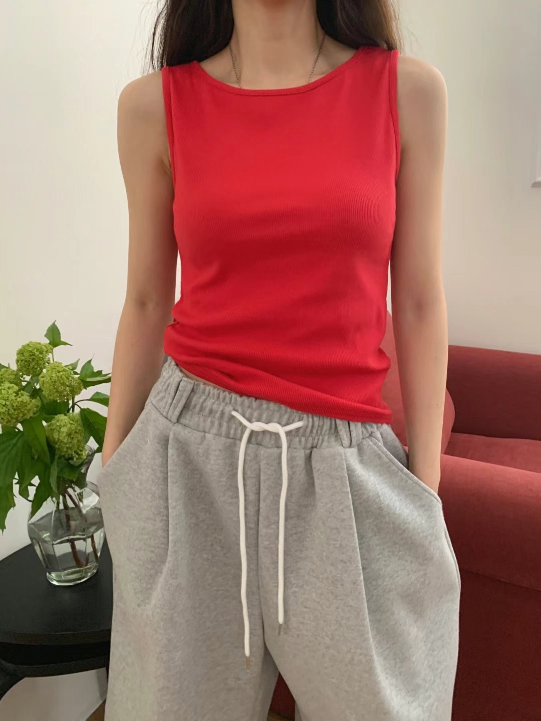 BLUESTAR東大門㊣代購女士新款25春夏職業人氣休閑吊帶背心BLUESTER吊帶/背心圖色2