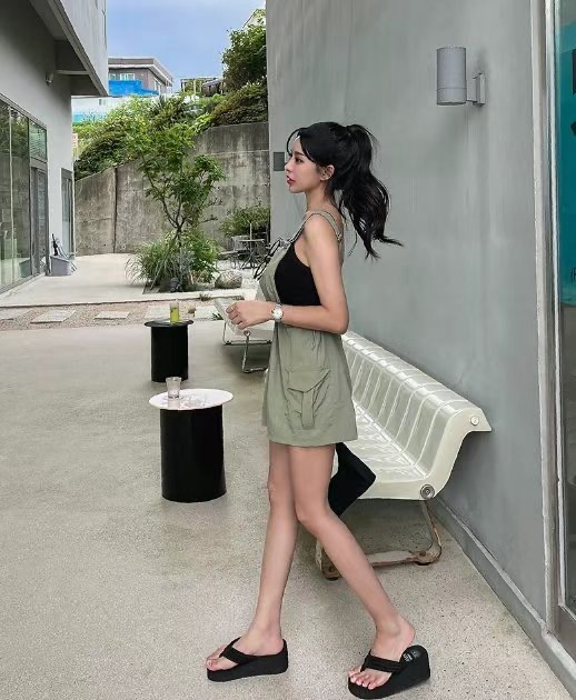BLUESTAR東大門㊣實拍女裝新品真品25春夏熱賣人氣休閑連體褲BLUESTER連體褲