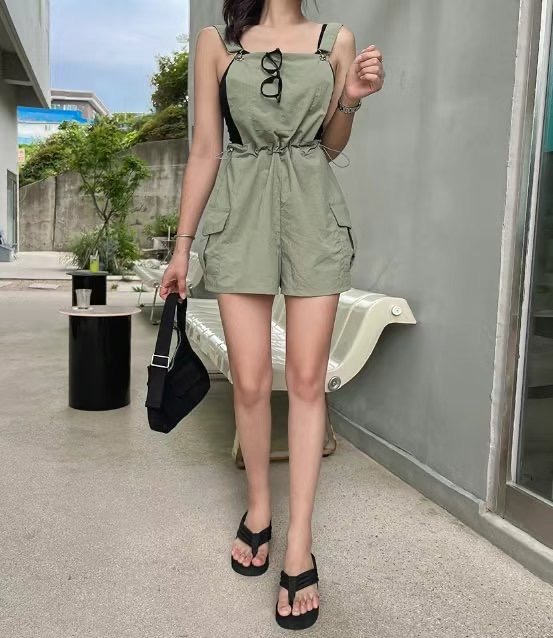 BLUESTAR東大門㊣實拍女裝新品真品25春夏熱賣人氣休閑連體褲BLUESTER連體褲