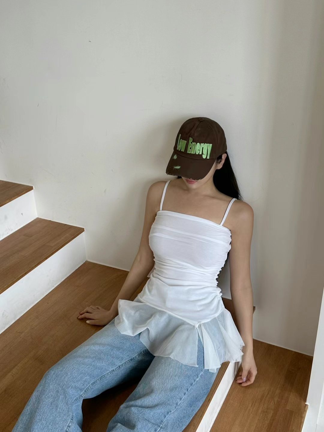 BLUESTAR東大門㊣實拍女裝新款25春夏熱賣時尚休閑吊帶背心BLUESTER吊帶/背心
