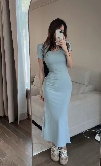 BLUESTAR韓國代購㊣女裝新品推薦人氣熱賣25春夏真品連衣裙BLUESTER連衣裙