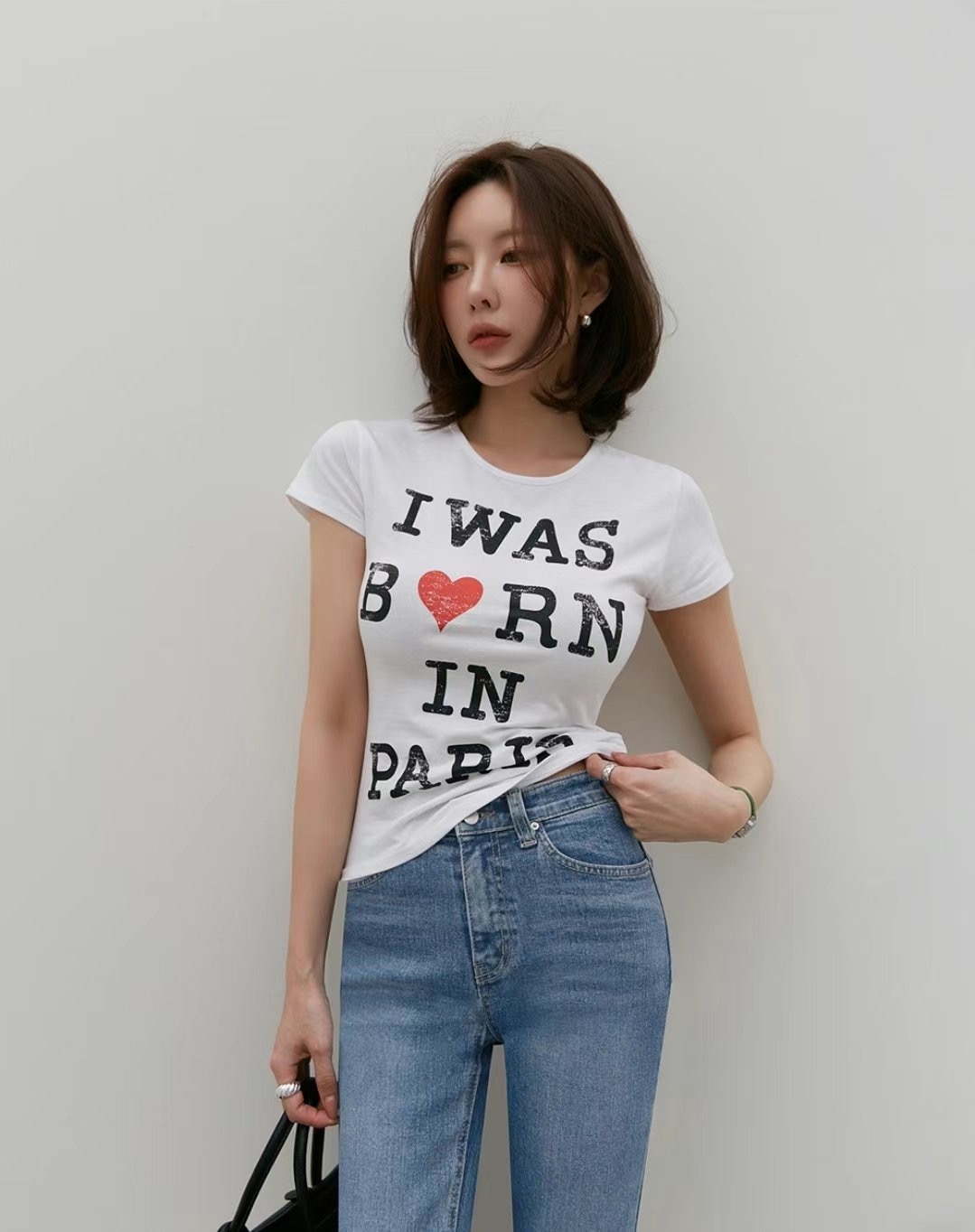 BLUESTAR韓國直郵㊣女裝新品推薦真品熱賣25春夏人氣職業T恤BLUESTERT恤