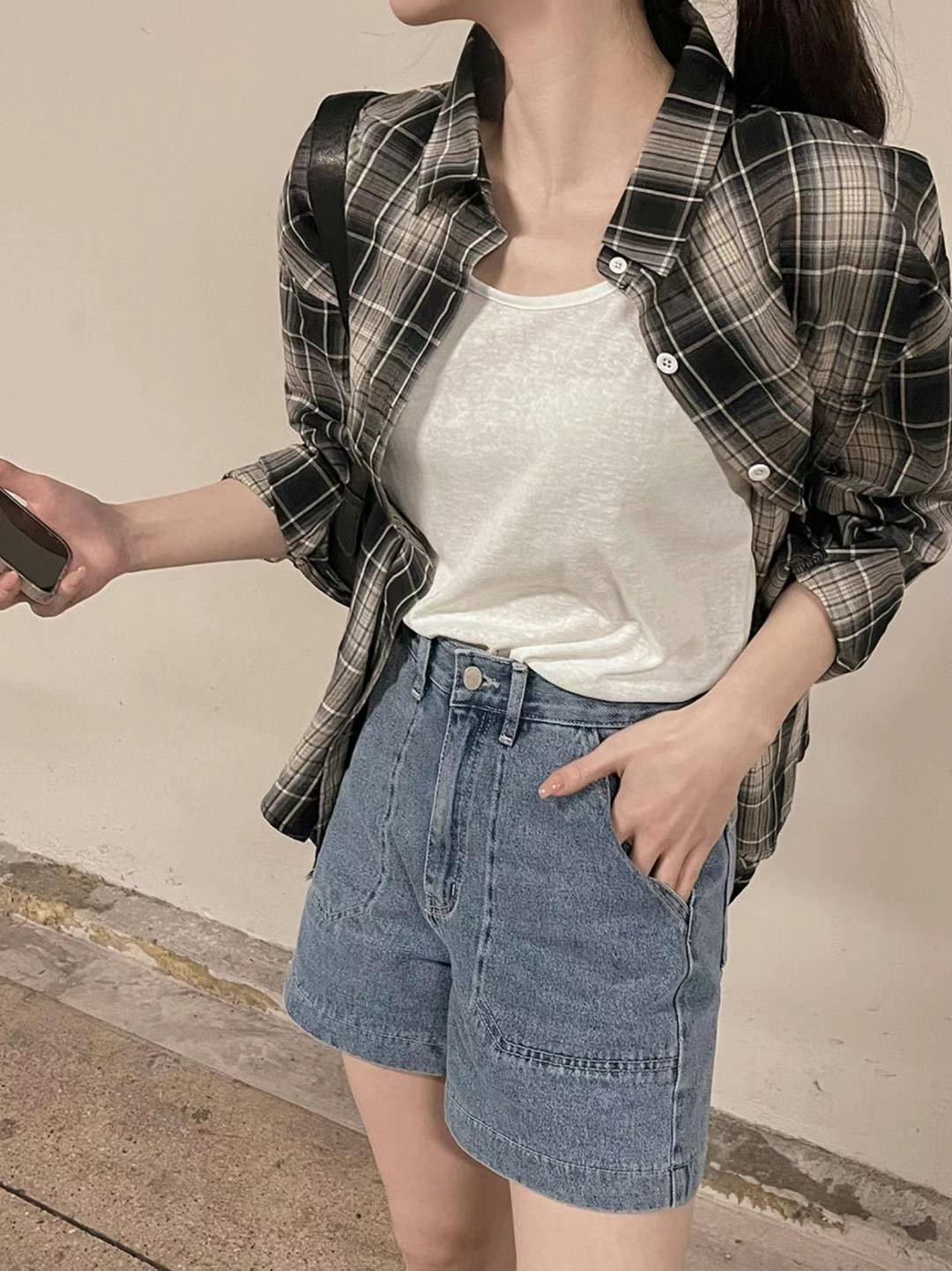 COREBLUE東大門㊣代購女裝新款熱賣時尚人氣休閑25春夏短褲like core/COREBLUE短褲