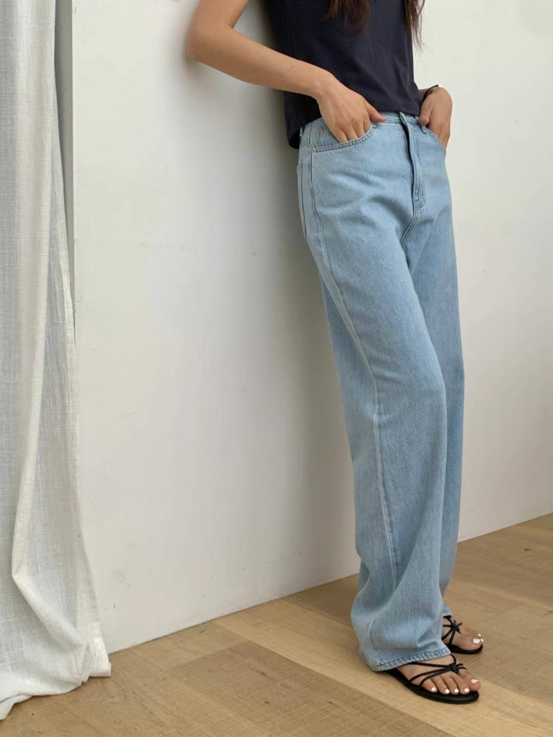 COREBLUE東大門㊣實拍女裝新品人氣熱賣休閑推薦真品牛仔褲like core/COREBLUE牛仔褲