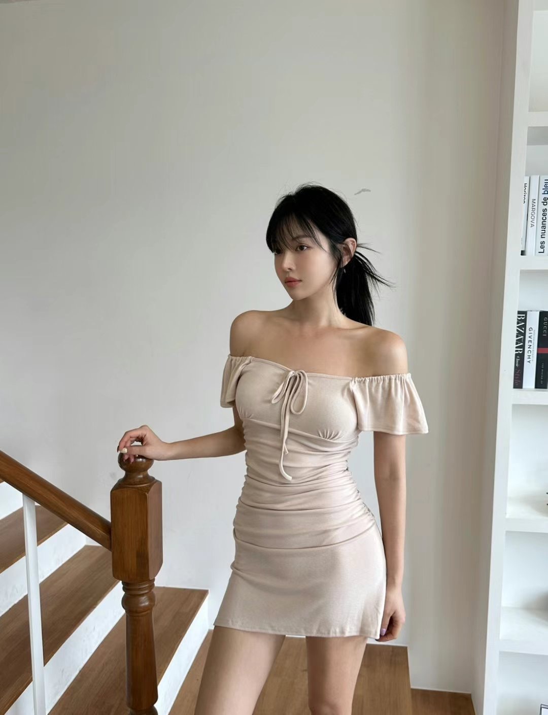 BLUESTAR東大門㊣實拍女士新款熱賣職業人氣休閑25春夏連衣裙BLUESTER連衣裙