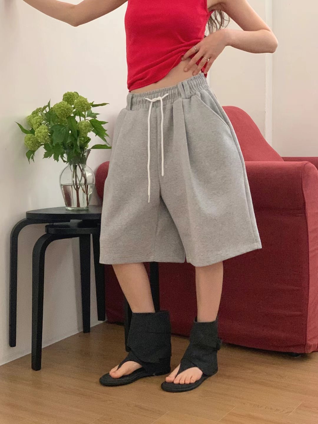 BLUESTAR韓國直郵㊣女士新款熱賣25春夏真品推薦職業人氣短褲BLUESTER短褲