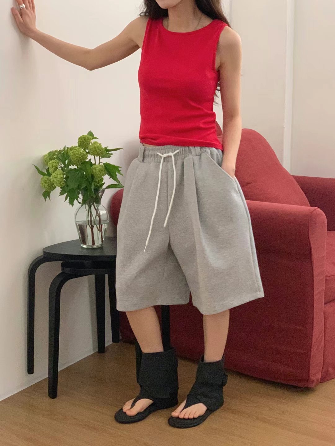 BLUESTAR韓國直郵㊣女士新款熱賣25春夏真品推薦職業人氣短褲BLUESTER短褲圖色3