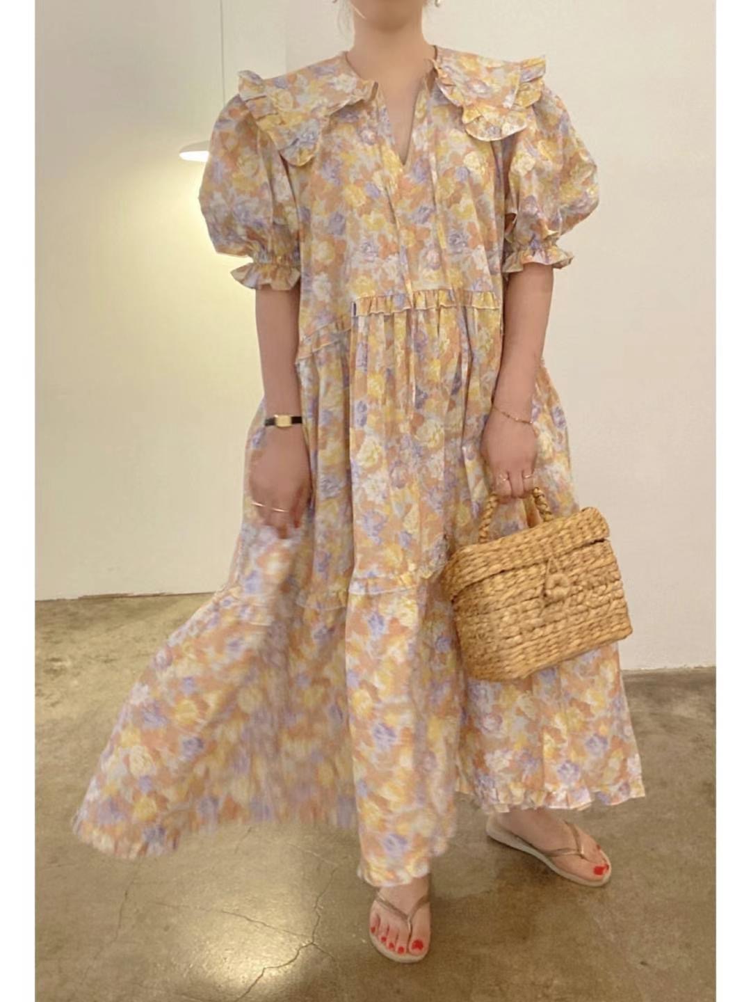 WHITE東大門㊣實拍女裝新品推薦人氣時尚25春夏真品休閑連衣裙WHITE連衣裙