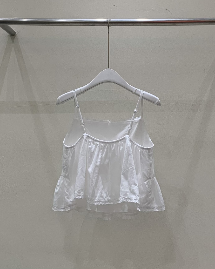 LOVE MOMENT東大門㊣直郵女裝新品休閑時尚職業吊帶背心蕾絲LOVE MOMENT吊帶/背心