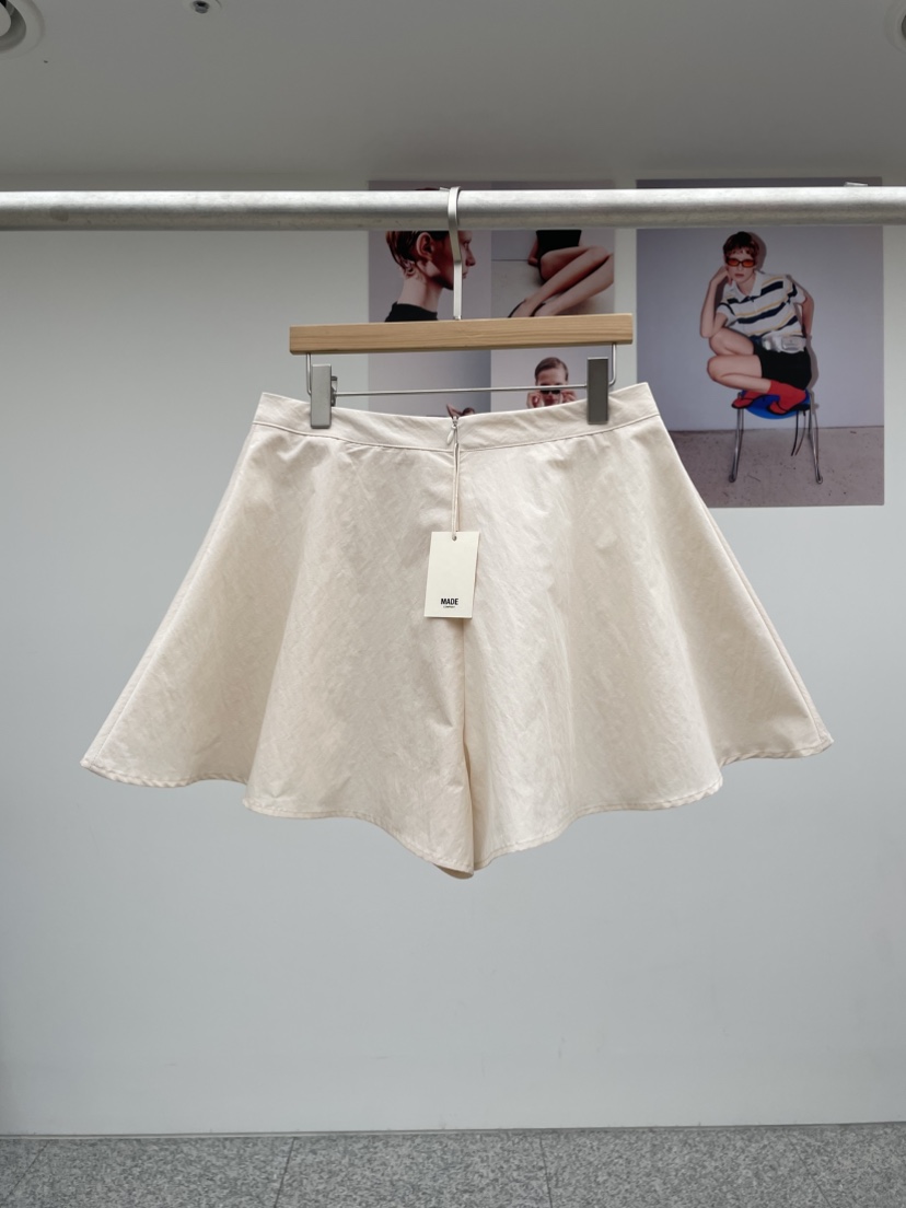 MADE-P東大門㊣直郵女士新款推薦25春夏職業休閑熱賣真品短裙MADE-P短裙