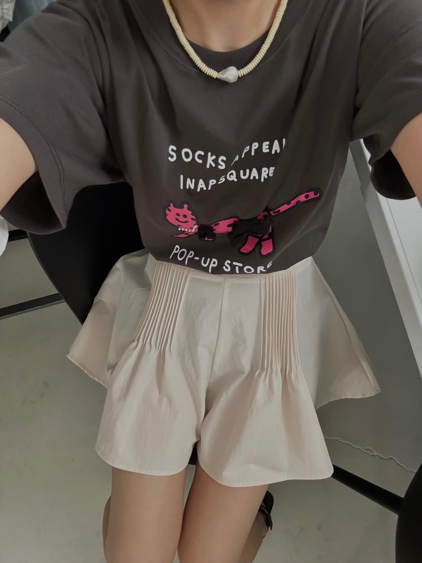 MADE-P東大門㊣直郵女士新款推薦25春夏職業休閑熱賣真品短裙MADE-P短裙