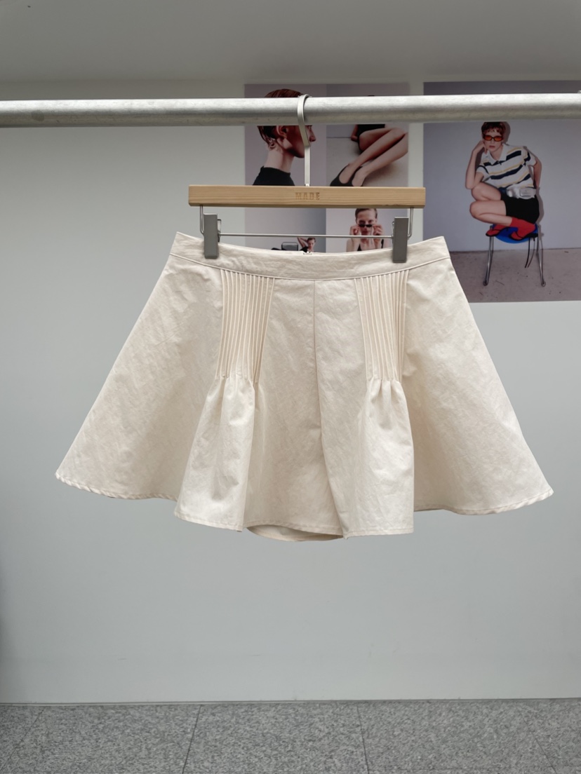 MADE-P東大門㊣直郵女士新款推薦25春夏職業休閑熱賣真品短裙MADE-P短裙