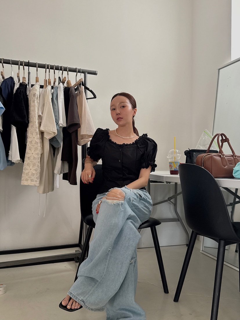 MADE-P東大門㊣實拍女士新款職業推薦休閑時尚真品襯衫蕾絲衫MADE-P襯衫/蕾絲衫
