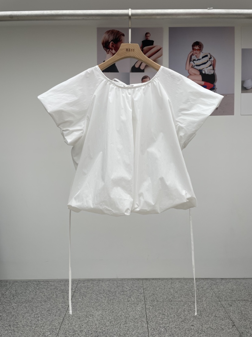 MADE-P東大門㊣實拍女裝新品職業真品推薦25春夏襯衫蕾絲衫MADE-P襯衫/蕾絲衫圖色3