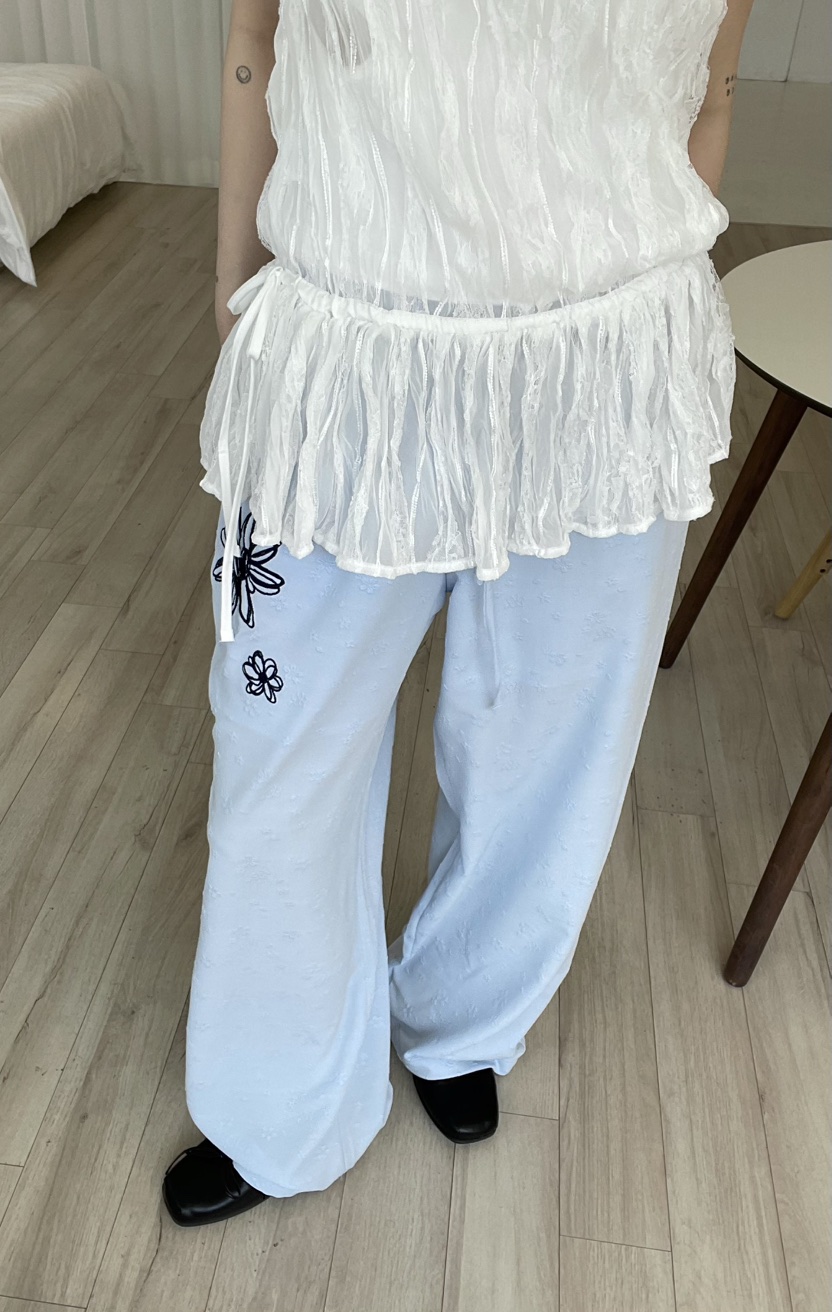 GLITTER東大門㊣實拍女裝新款熱賣25春夏職業推薦真品休閑褲GLITTER休閑褲