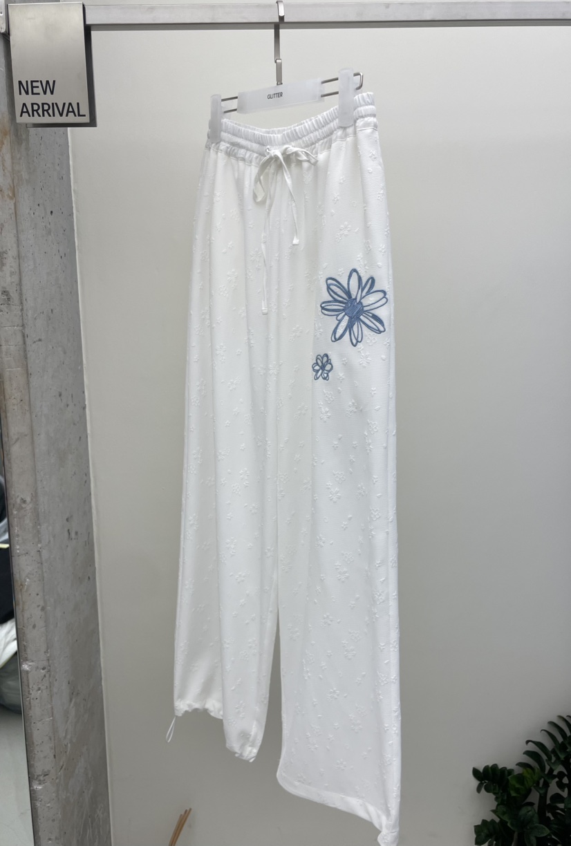 GLITTER東大門㊣實拍女裝新款熱賣25春夏職業推薦真品休閑褲GLITTER休閑褲圖色2