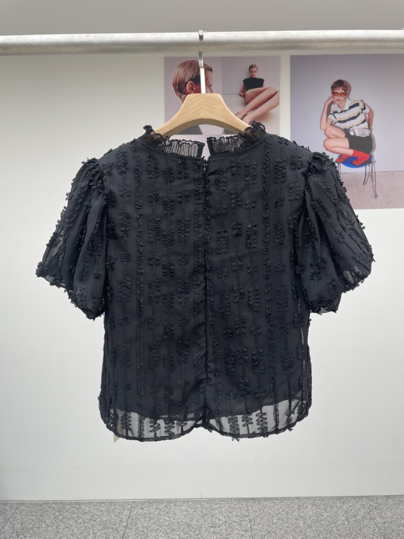 MADE-P東大門㊣實拍女裝新品25春夏人氣休閑時尚襯衫蕾絲衫MADE-P襯衫/蕾絲衫