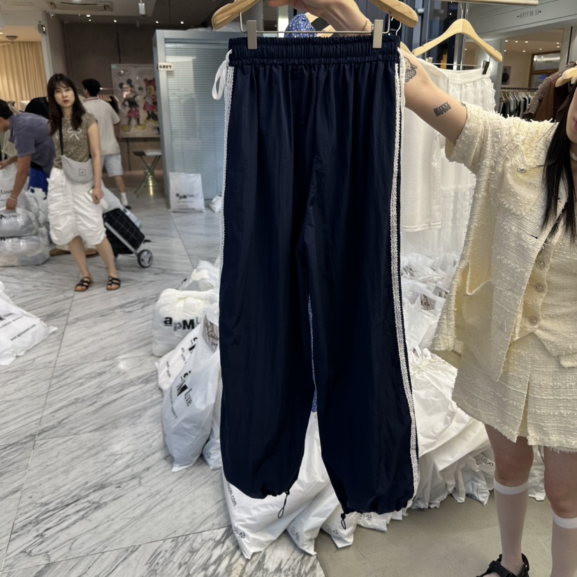 FOUNDATION東大門㊣代購女士新品休閑推薦真品熱賣25春夏休閑褲FOUNDATION休閑褲