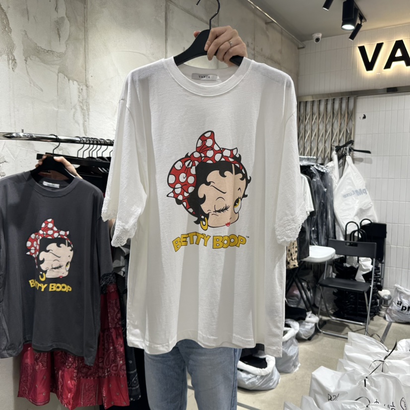 VANTA韓國代購㊣女士新款人氣推薦休閑25春夏職業時尚真品T恤VANTAT恤
