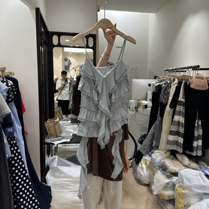 THEMORYPARK東大門㊣代購女裝新品熱賣職業真品時尚吊帶背心THE MORY PARK吊帶/背心