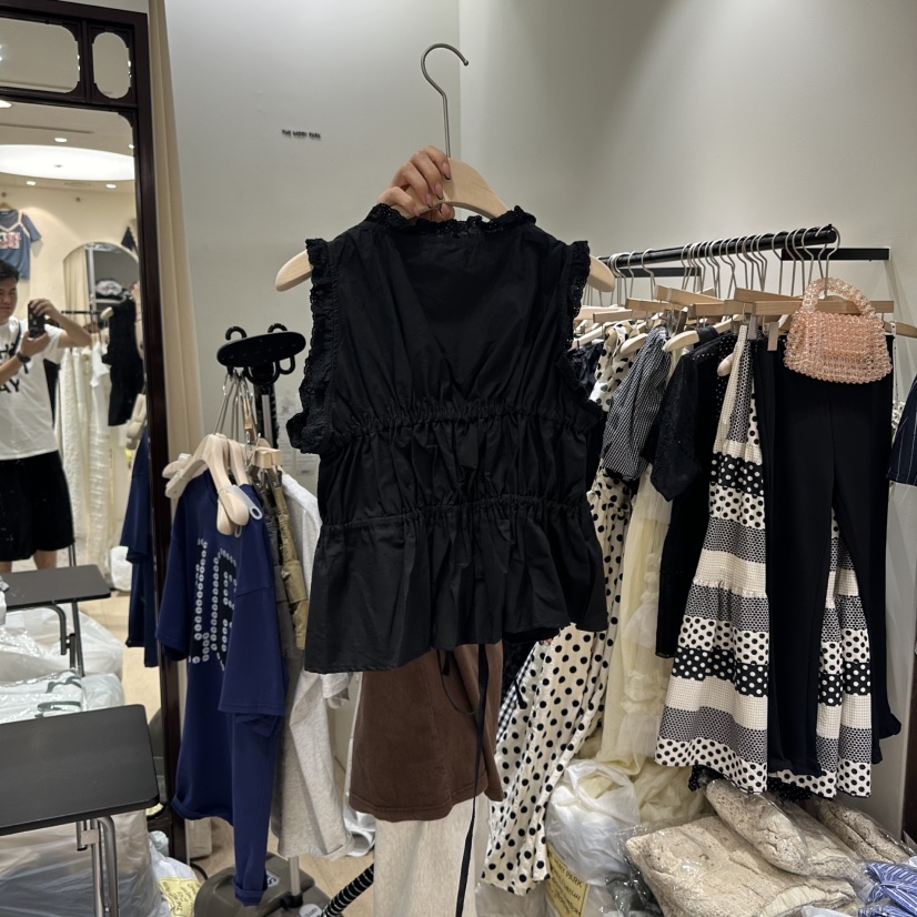 THEMORYPARK韓國代購㊣女士新品推薦25春夏職業熱賣吊帶背心THE MORY PARK吊帶/背心