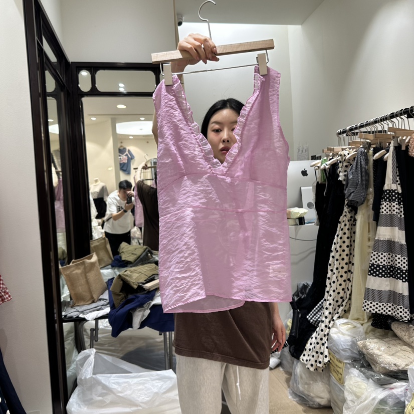 THEMORYPARK東大門㊣實拍女士新款人氣職業熱賣推薦吊帶背心THE MORY PARK吊帶/背心