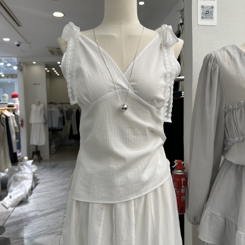 MOANA東大門㊣代購女士新品休閑職業25春夏推薦熱賣吊帶背心MOANA吊帶/背心
