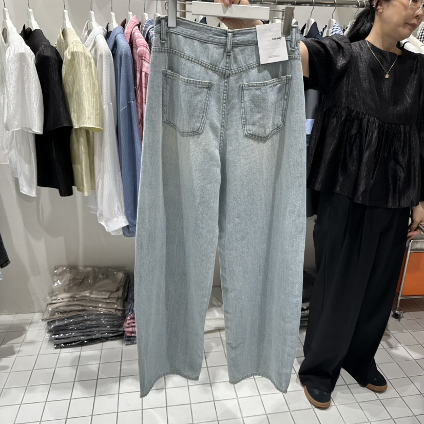 ZIPPER東大門㊣實拍女士新品25春夏熱賣時尚人氣職業牛仔褲ZIPPER牛仔褲