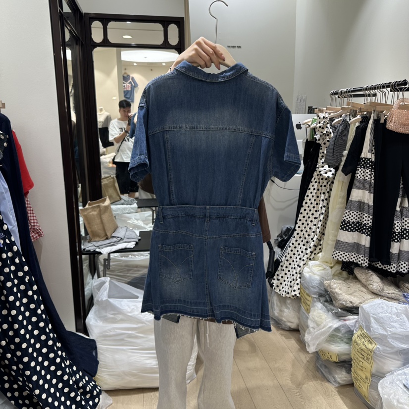 THEMORYPARK東大門㊣實拍女士新品時尚職業25春夏人氣連衣裙THE MORY PARK連衣裙