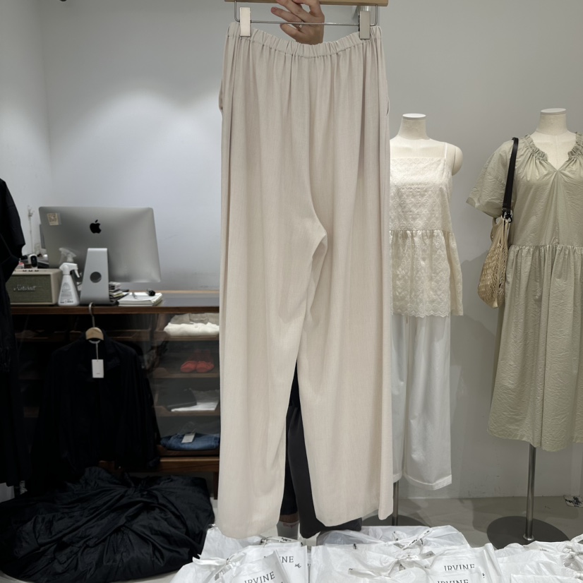 IRVINE東大門㊣代購女裝新品真品時尚人氣熱賣推薦25春夏休閑褲IRVINE休閑褲