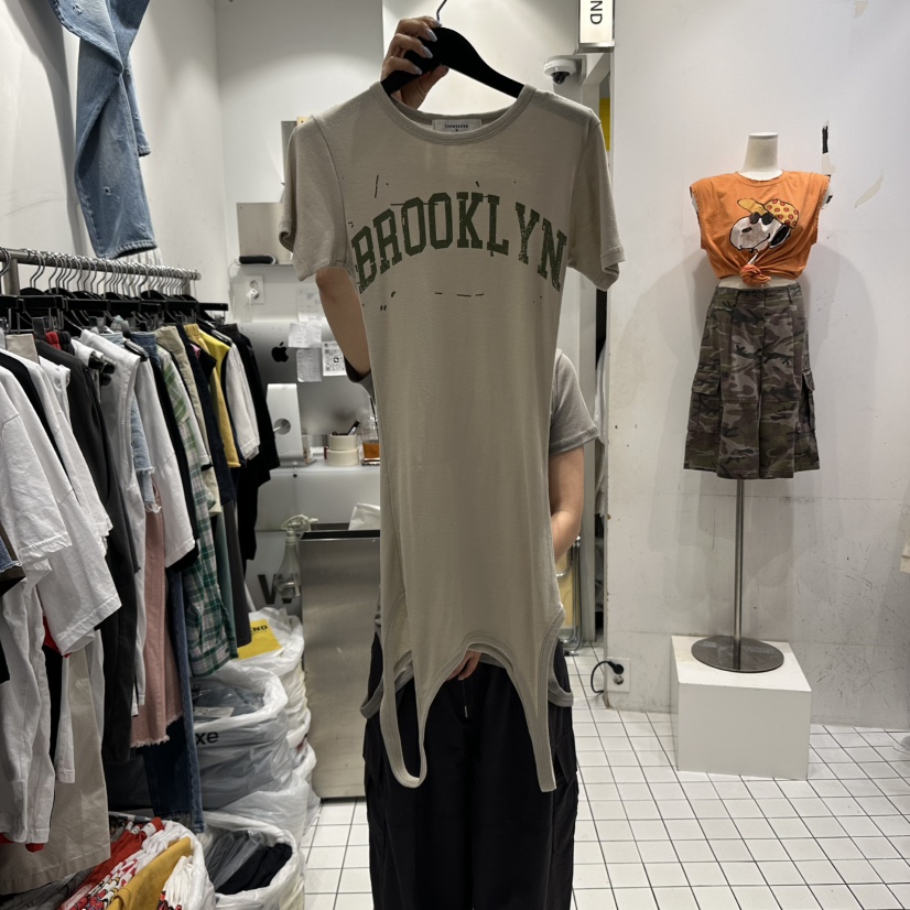 THE WEEKND東大門㊣直郵女裝新品熱賣職業人氣真品25春夏T恤THE WEEKNDT恤圖色2