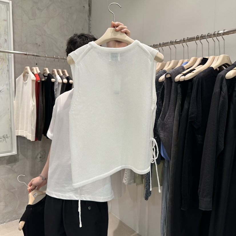LAMAGIEPIE韓國直郵㊣女裝新款休閑時尚熱賣職業25春夏吊帶背心LAMAGIE GREY吊帶/背心