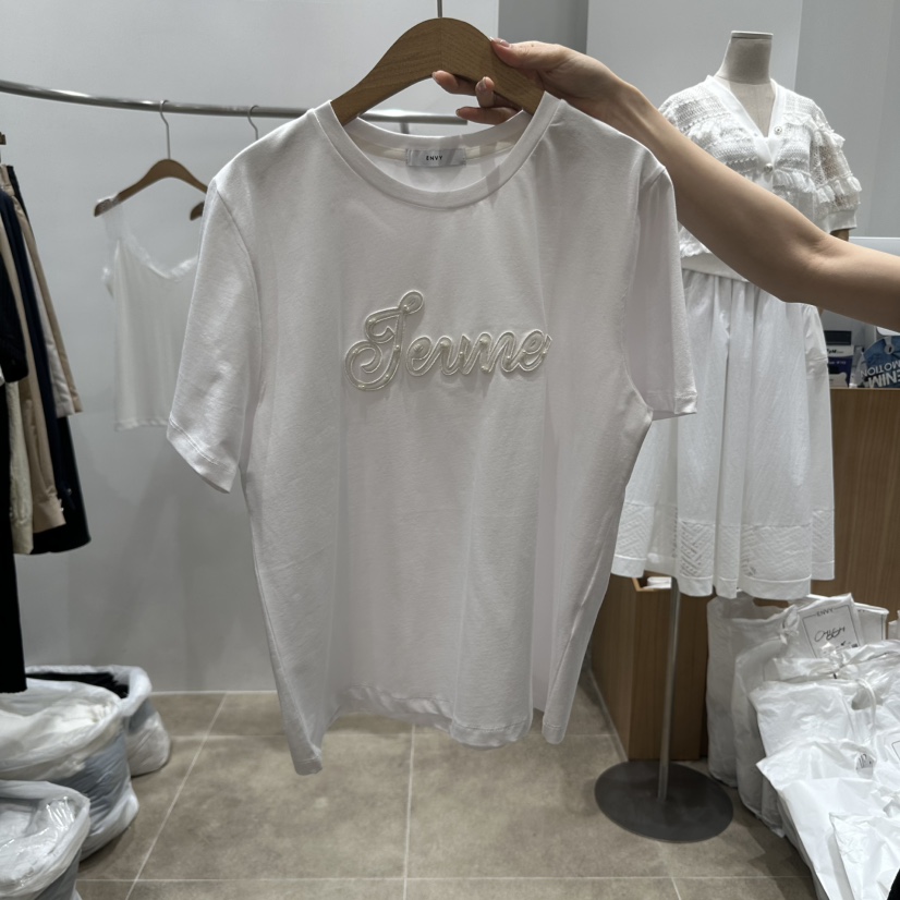 ENVY東大門㊣直郵女士新品25春夏休閑熱賣真品人氣職業時尚T恤ENVYT恤圖色2