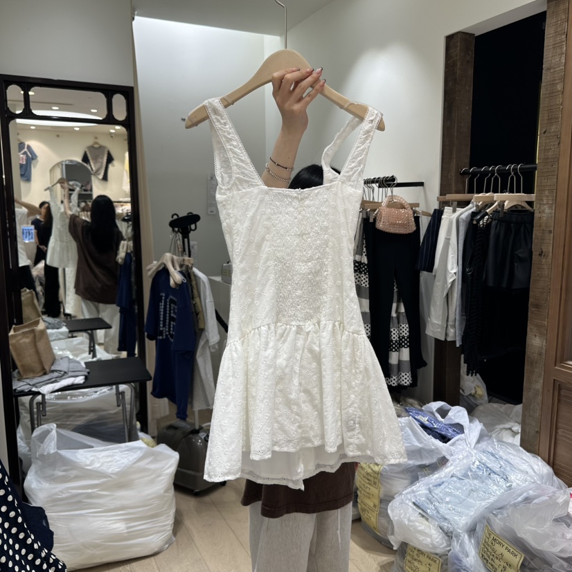 THEMORYPARK東大門㊣代購女裝新品25春夏休閑時尚人氣連衣裙THE MORY PARK連衣裙