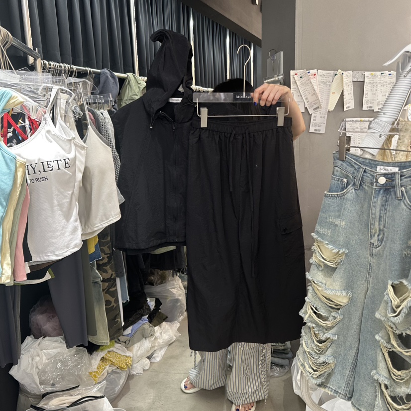 MOMAZU韓國代購㊣女士新款職業25春夏人氣熱賣休閑真品套裝MOMAZU套裝圖色3