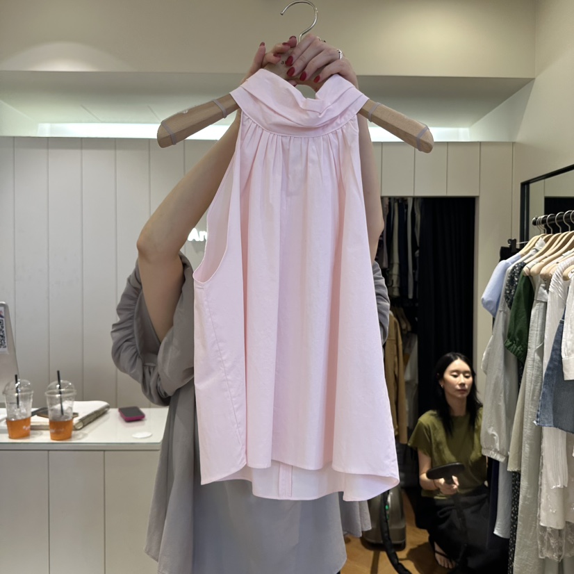 ARC韓國直郵㊣女士新款25春夏熱賣職業時尚休閑人氣吊帶背心ARC EN CIEL吊帶/背心圖色2