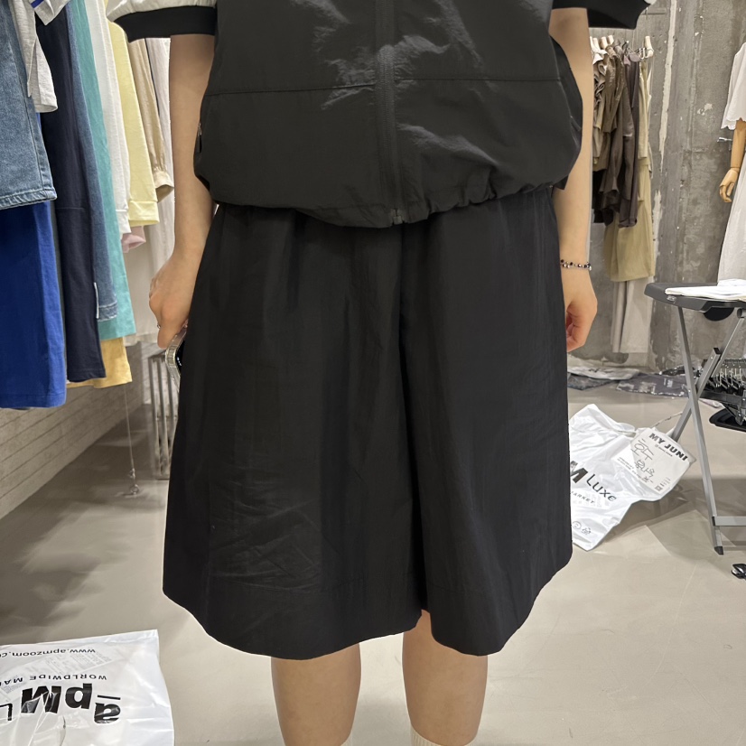 JUNI韓國直郵㊣女士新款人氣休閑推薦時尚職業熱賣25春夏短褲my juni短褲圖色2