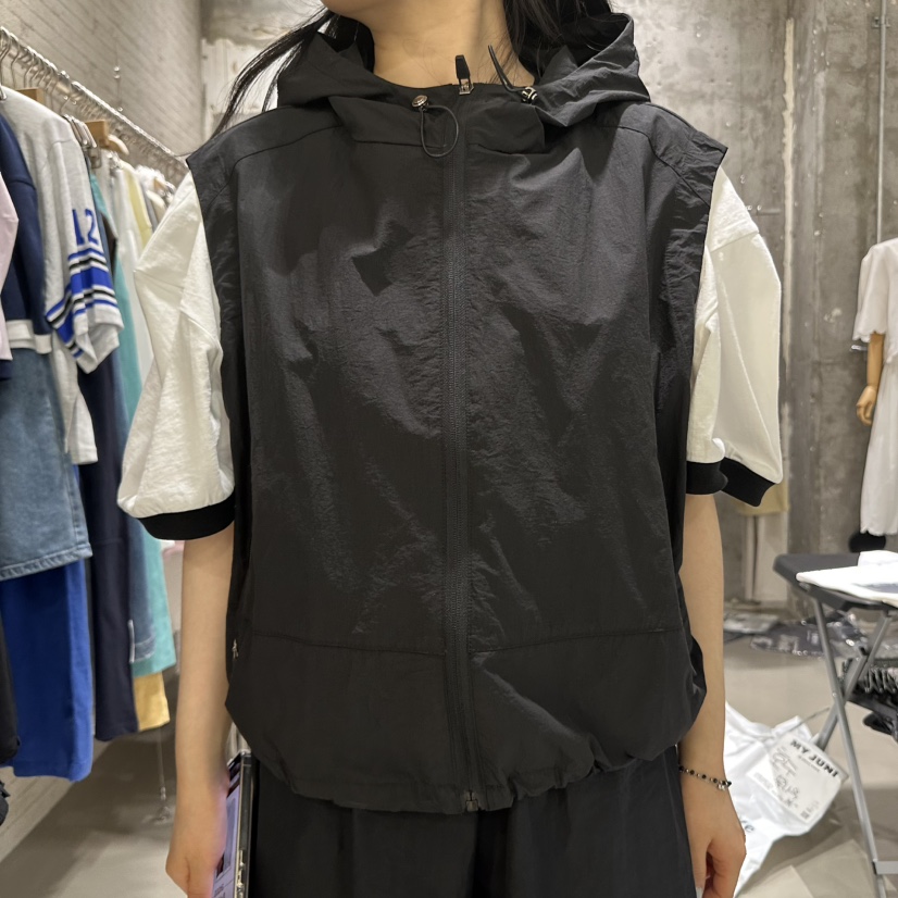 JUNI東大門㊣實拍女裝新品25春夏真品時尚休閑馬甲不含內搭my juni馬甲圖色2