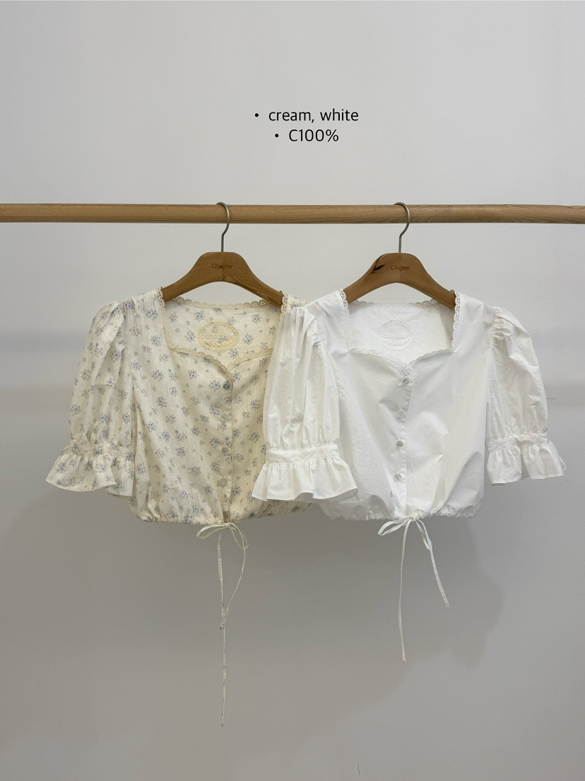 BY CHAPTER韓國代購㊣女裝新品職業推薦時尚真品襯衫蕾絲衫Chapter襯衫/蕾絲衫