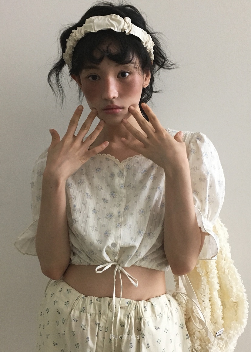 BY CHAPTER韓國代購㊣女裝新品職業推薦時尚真品襯衫蕾絲衫Chapter襯衫/蕾絲衫