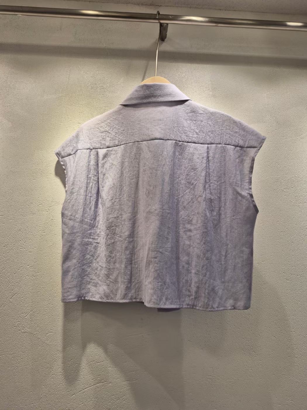 VIVIANLEE東大門㊣實拍女裝新款時尚25春夏休閑職業襯衫蕾絲衫VIVIANLEE襯衫/蕾絲衫