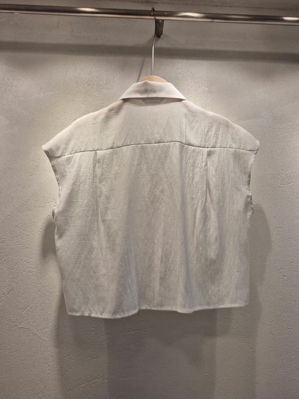 VIVIANLEE東大門㊣實拍女裝新款時尚25春夏休閑職業襯衫蕾絲衫VIVIANLEE襯衫/蕾絲衫