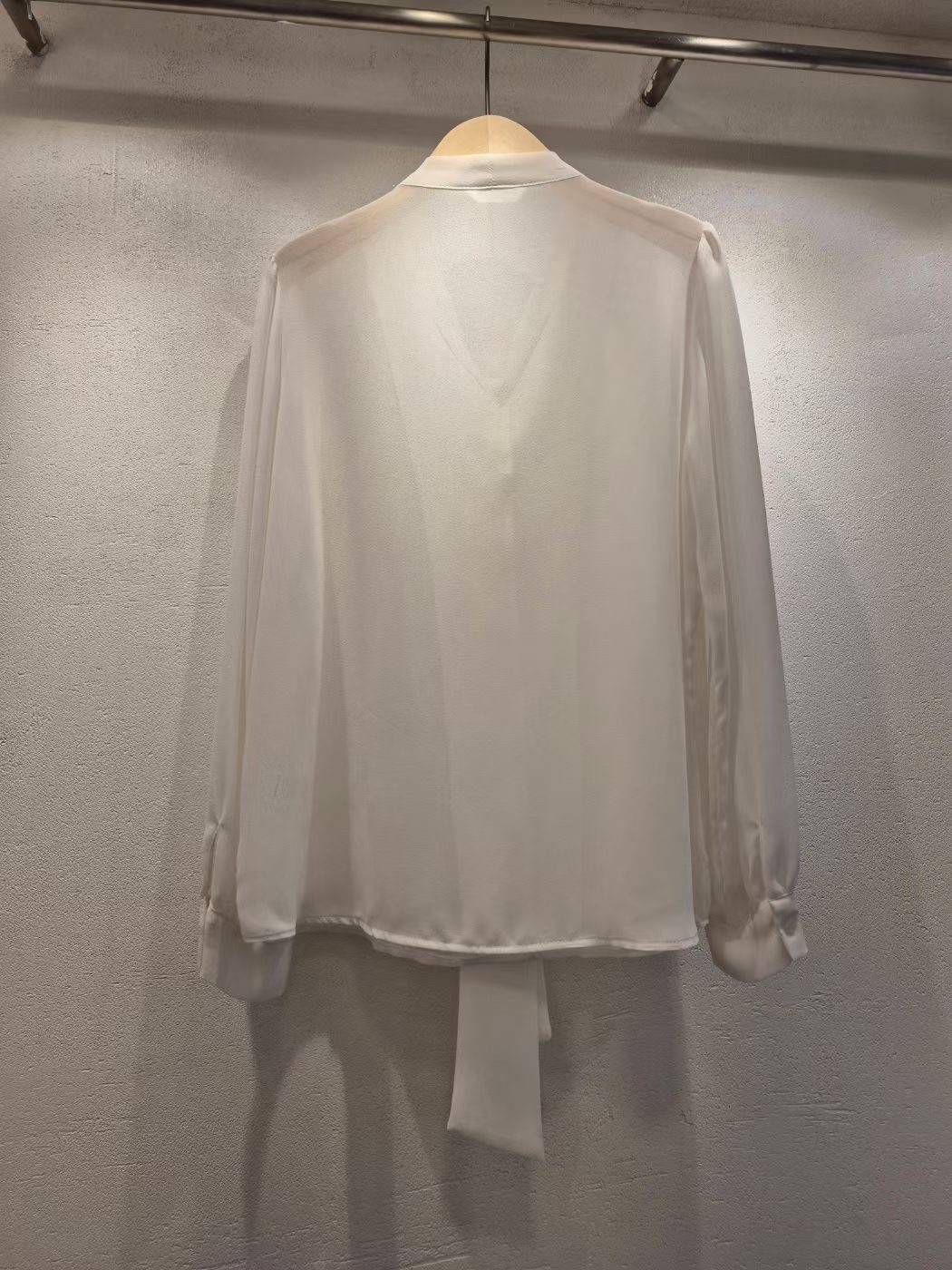 VIVIANLEE東大門㊣代購女士新款真品時尚職業襯衫蕾絲衫透明VIVIANLEE襯衫/蕾絲衫
