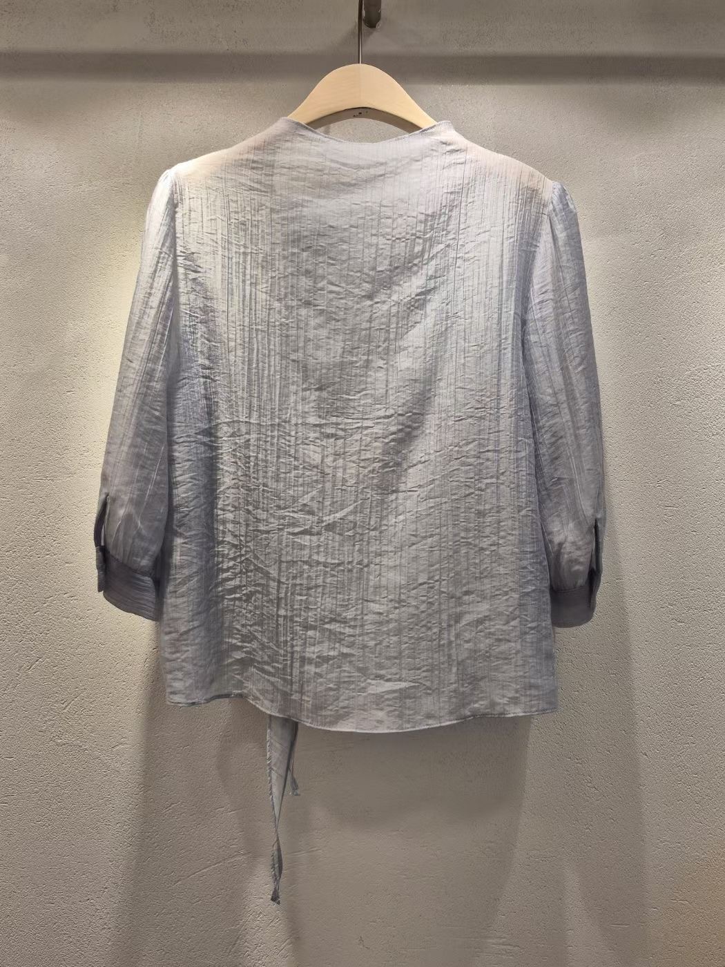 VIVIANLEE韓國直郵㊣女士新品25春夏休閑人氣襯衫蕾絲衫透明VIVIANLEE襯衫/蕾絲衫